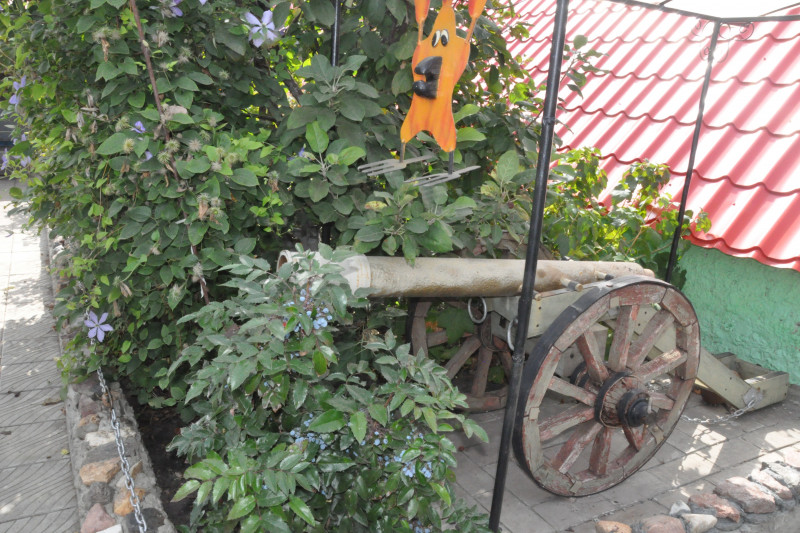 макет пушки двор в Воронежской области